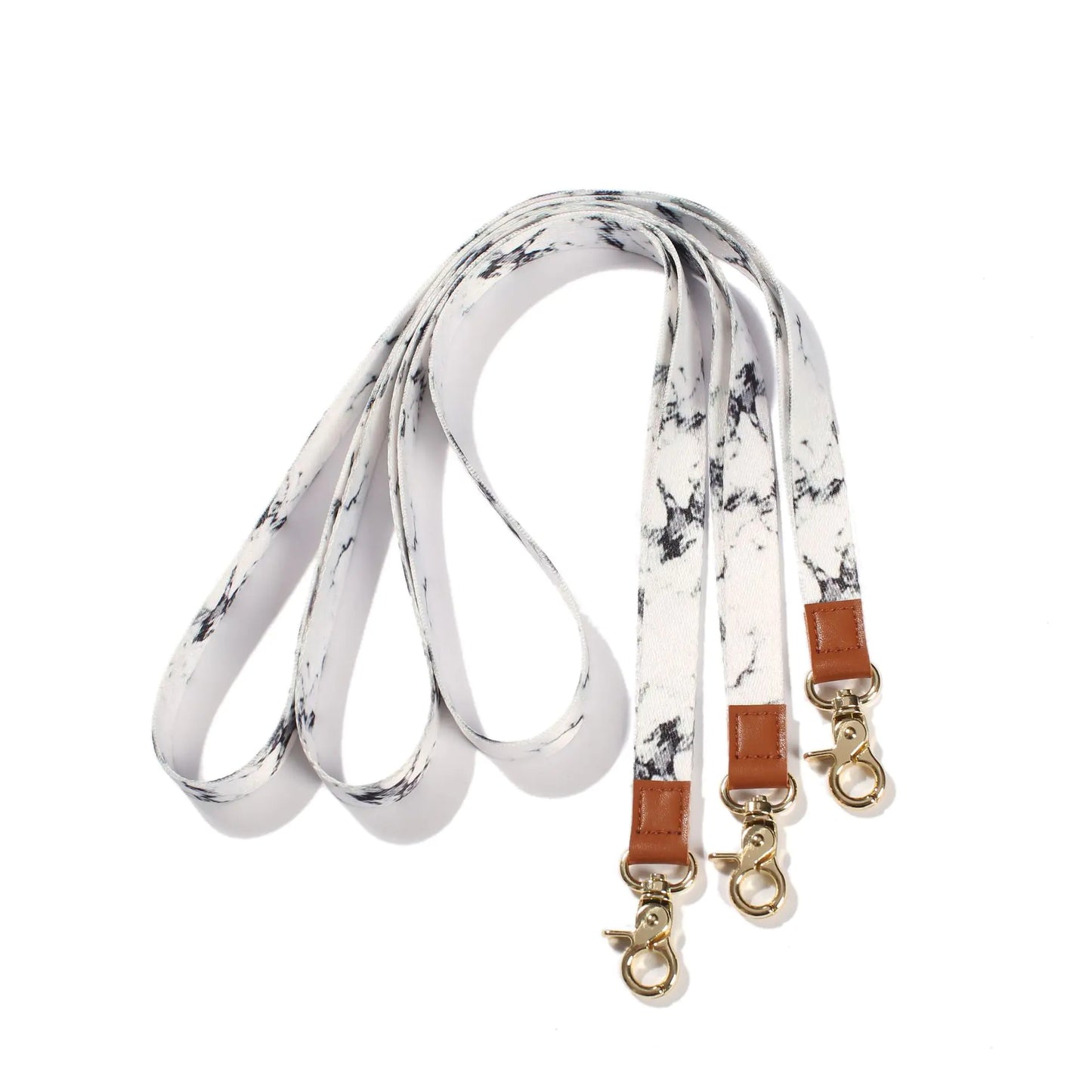 Multicolor Phone Lanyard with Clip and Keychain Holder