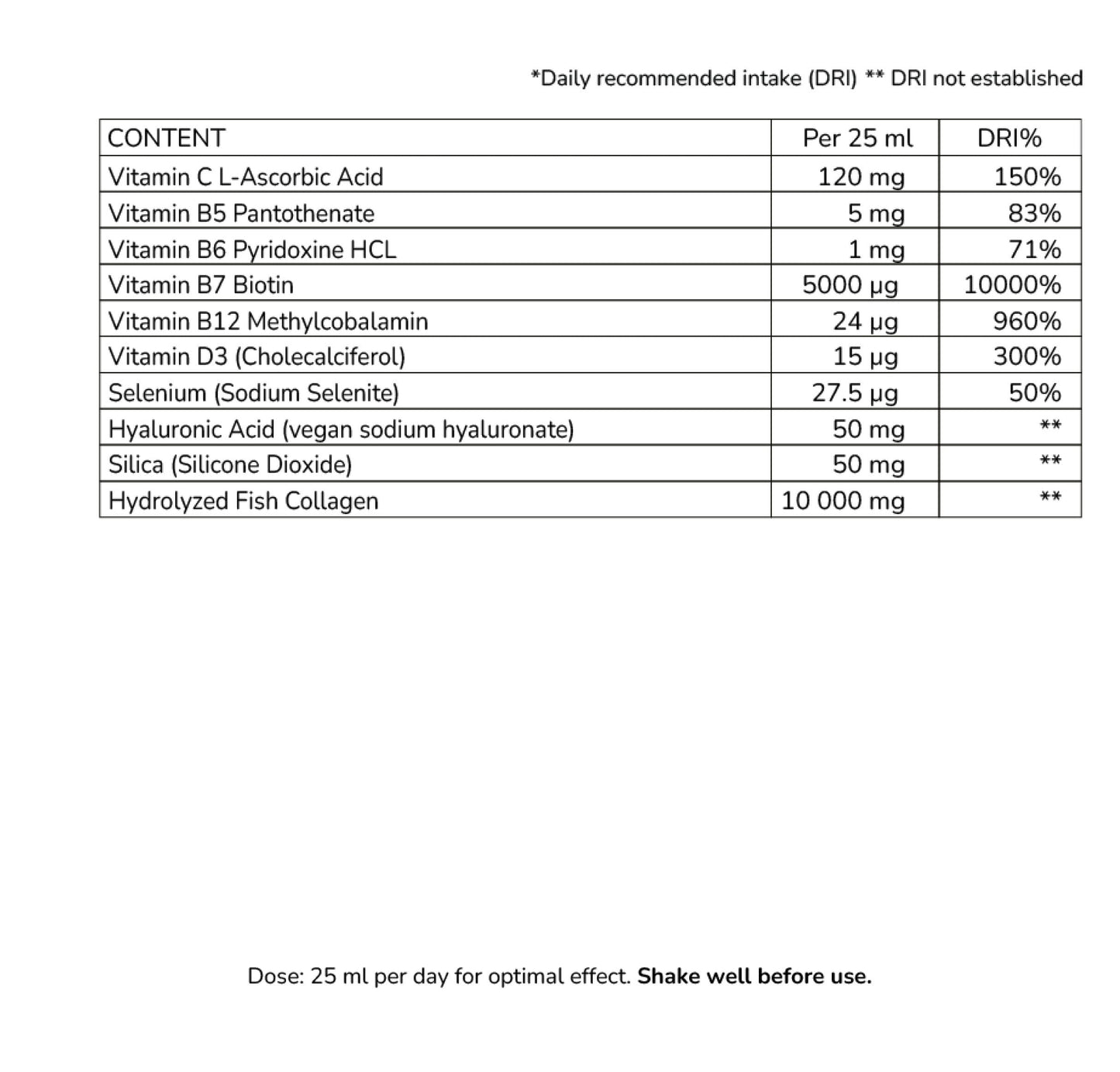 Collagen Marine 10.000 - Advanced Liquid Formula-1