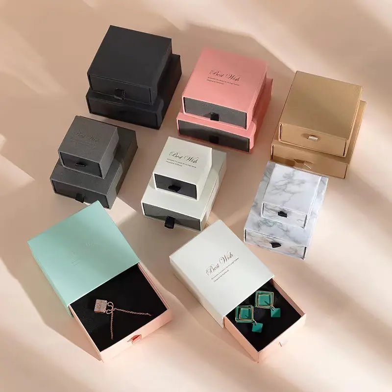 Jewelry Gift Box for Necklaces, Rings, Earrings Storage