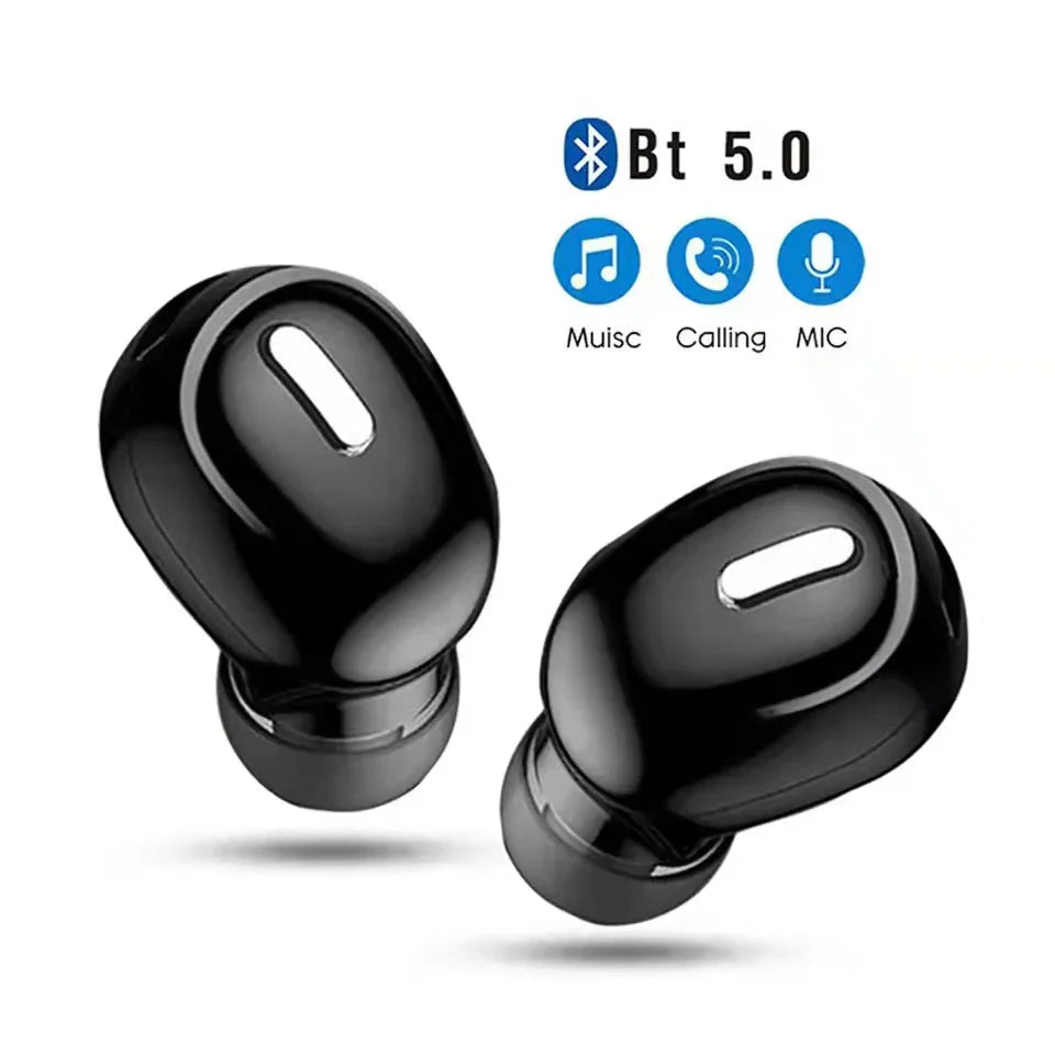 NNEOBA Wireless Bluetooth 5.0 Earphone with Mic – Single In-Ear Sports Headset-1
