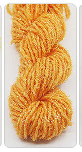 Acrylic Yarn with Metallic Thread for Knitting and Crochet