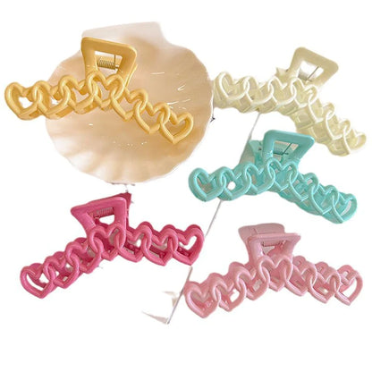 Heart-Shaped Hair Clip