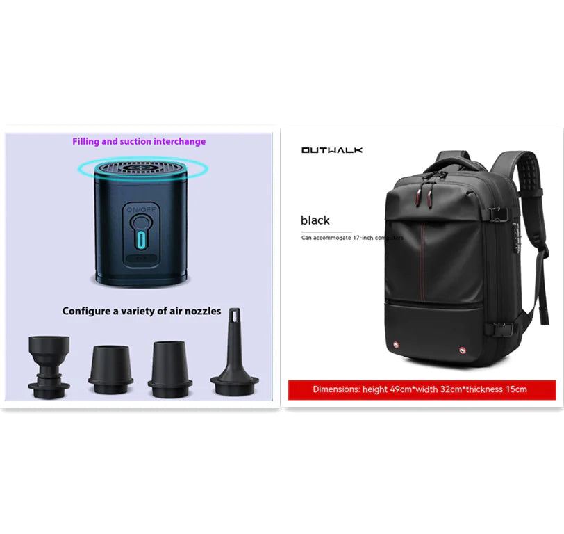 Wireless Vacuum Compression Bag Pump