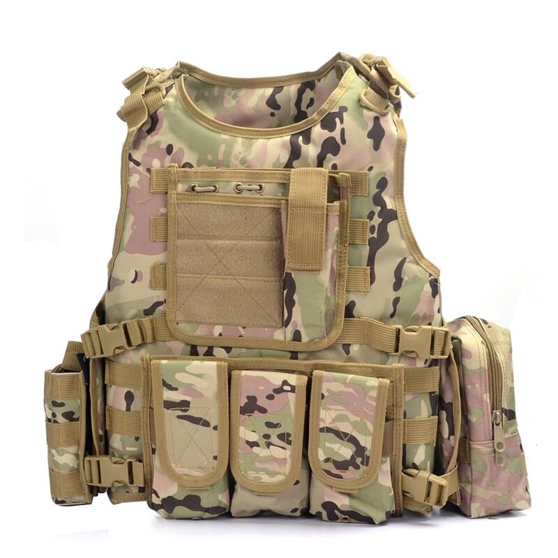 Camouflage Body Armor Army Molle police bulletproof Wear-7
