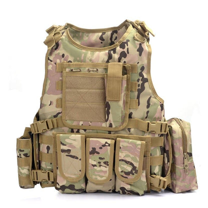 Camouflage Body Armor Army Molle police bulletproof Wear-7