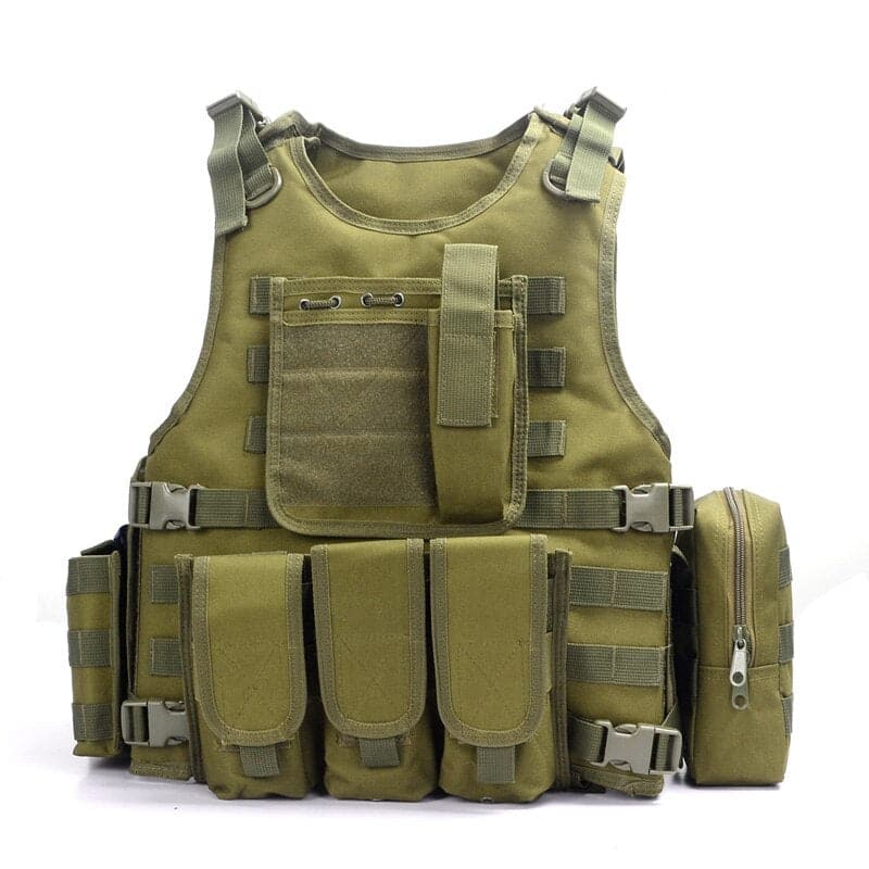 Camouflage Body Armor Army Molle police bulletproof Wear-9