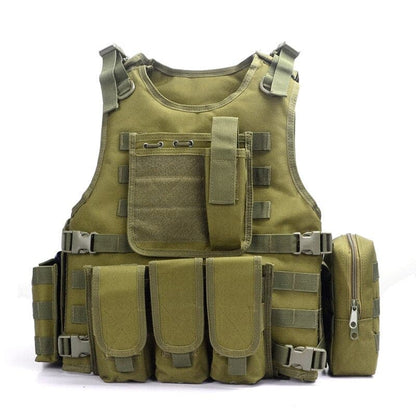 Camouflage Body Armor Army Molle police bulletproof Wear-9