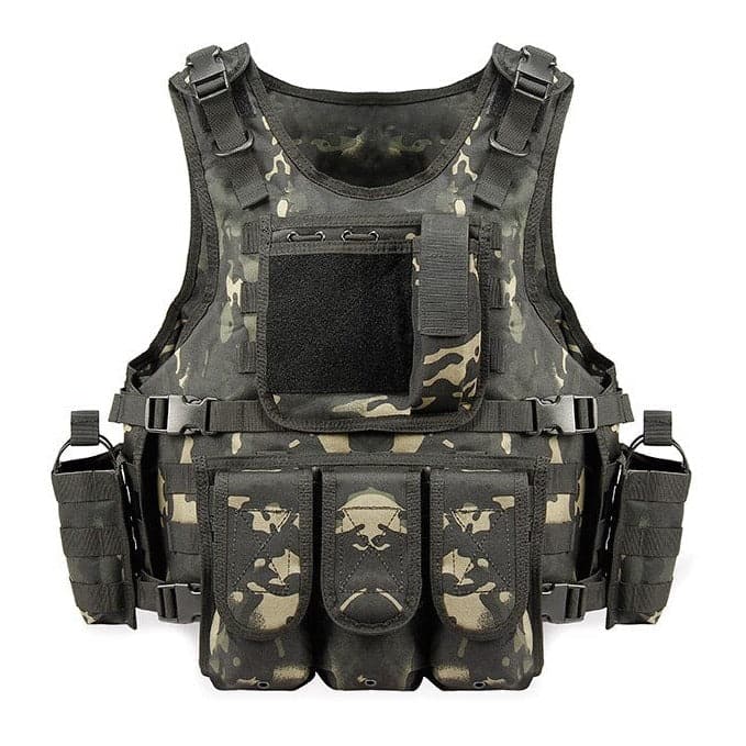 Camouflage Body Armor Army Molle police bulletproof Wear-11