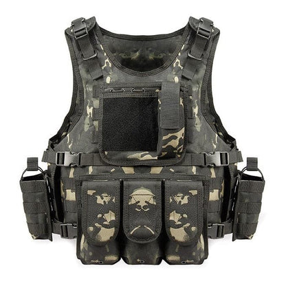 Camouflage Body Armor Army Molle police bulletproof Wear-11