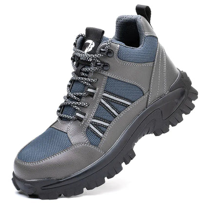 Steel Toe Work Boots for Men and Women, Lightweight & Breathable