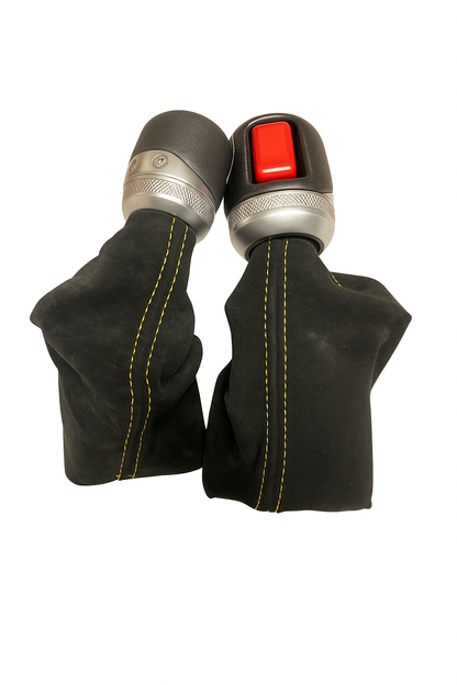 Jeep JT Gladiator Rubicon Real Suede Automatic Transmission and Transfer Case Shifter Boots 2018-2023-9