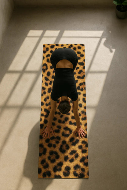 Leopard Pattern Yoga Mat – Eco-Friendly + Grip-Enhanced Flow | Yune-0