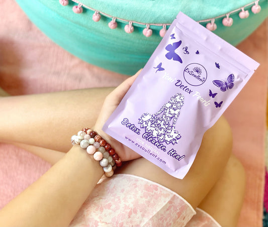 ExSoullent Yoni Detox Pearl with Applicator and Instruction Booklet-0