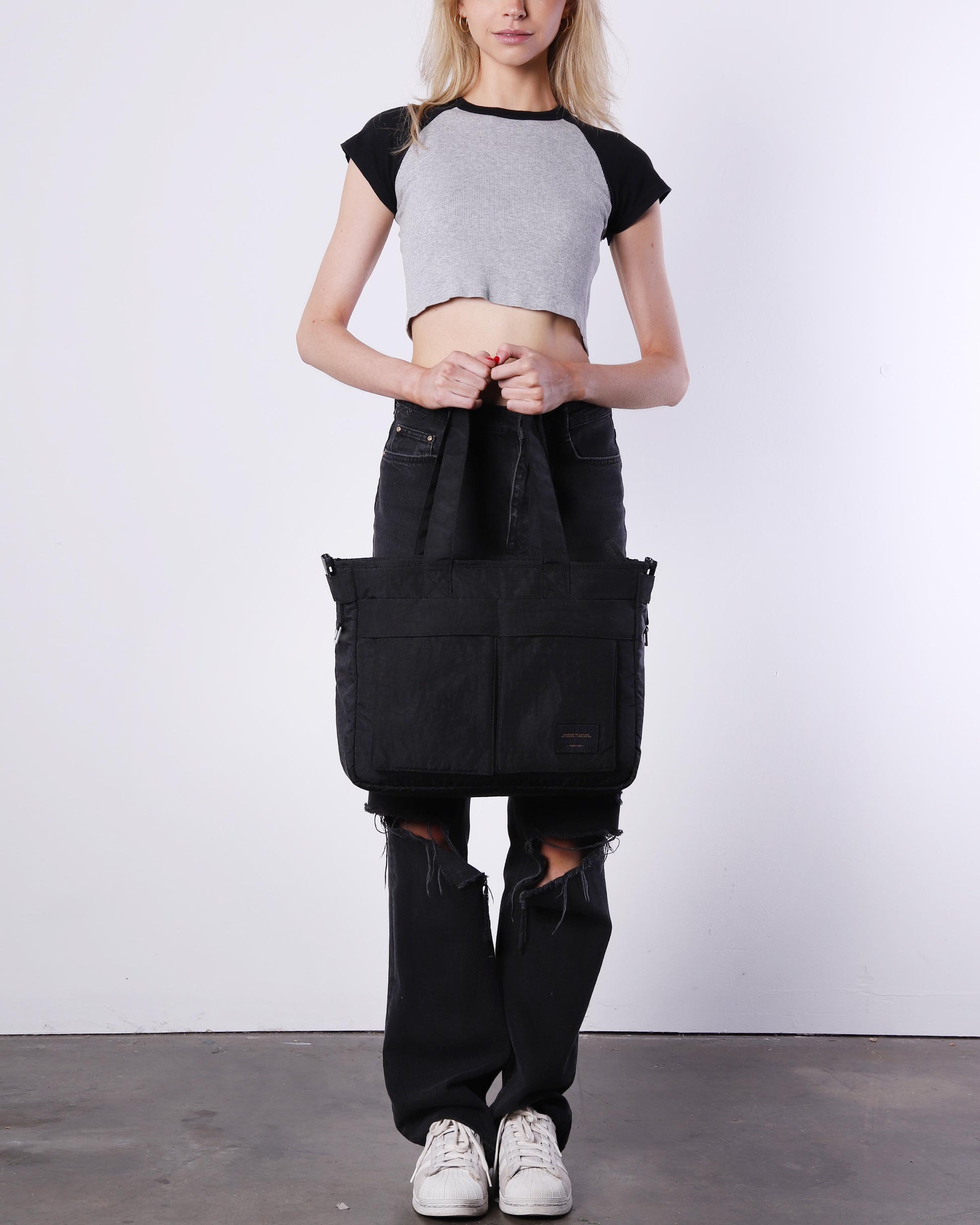 DOUBLE LAPTOP TOTE-1