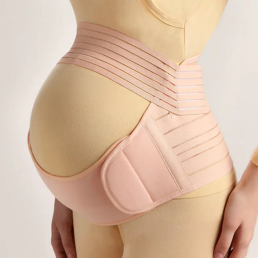 Breathable Maternity Belly Support Belt Set for Moms