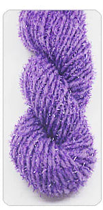 Acrylic Yarn with Metallic Thread for Knitting and Crochet