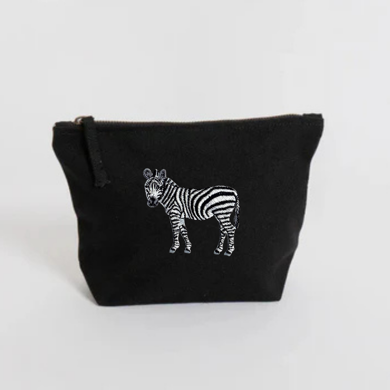 Make Up Pouch - Zebra-2