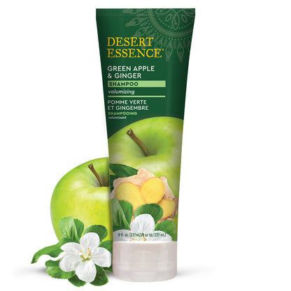 Desert Essence Apple & Ginger Thickening Shampoo (1x8 Oz)-1