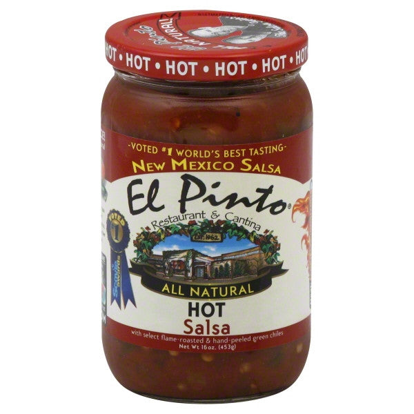 El Pinto Hot Salsa (6x16Oz)-0