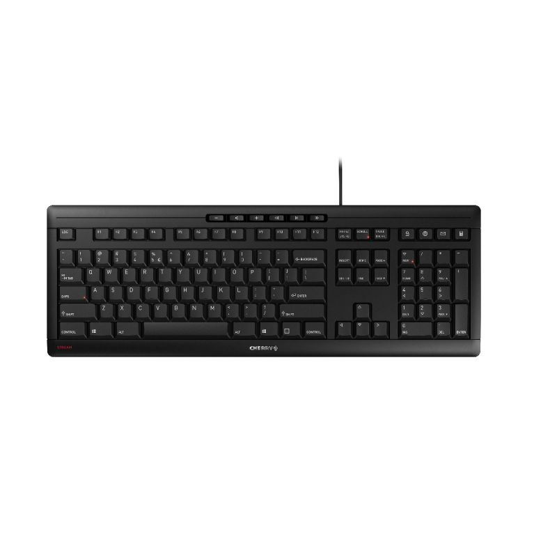 CHERRY STREAM клавиатура USB QWERTY Английски Черен (JK-8500EU-2)-0