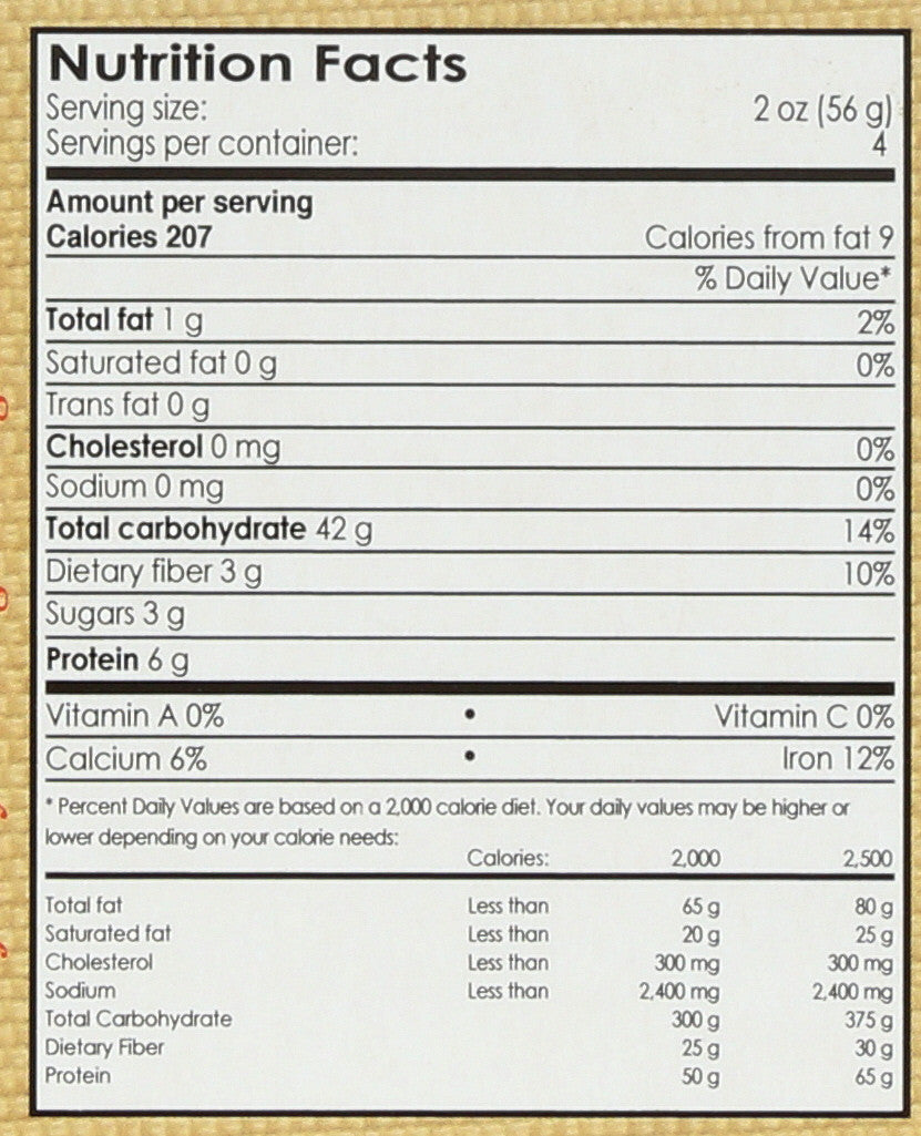 Andean Dream Spaghetti Quinoa Pasta Gluten Free (12x8 Oz)-1