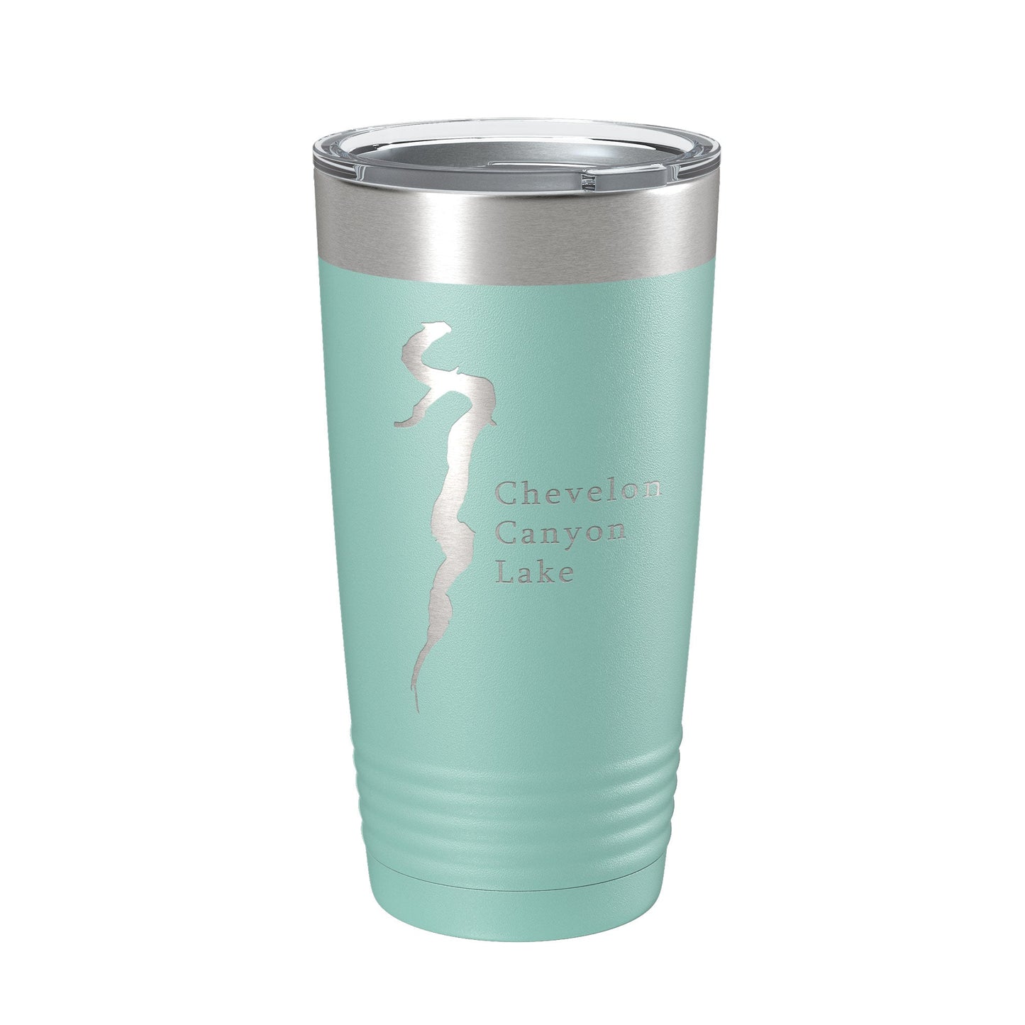 Chevelon Canyon Lake Map Tumbler Travel Mug Insulated Laser Engraved Coffee Cup Arizona 20 oz-12