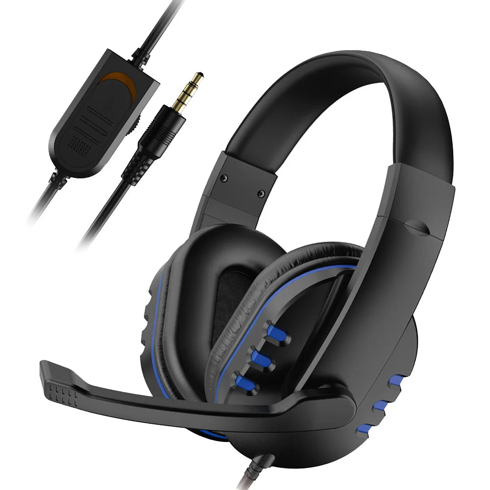 NNEOBA Wired Gaming Headset with Microphone for PS4/PC-0