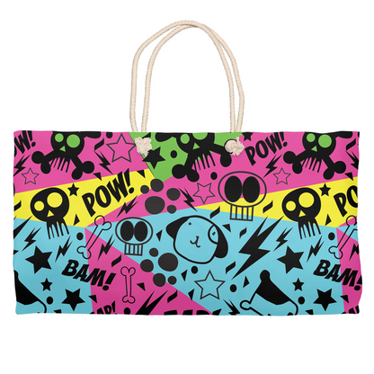 Graffiti Weekender Tote-1