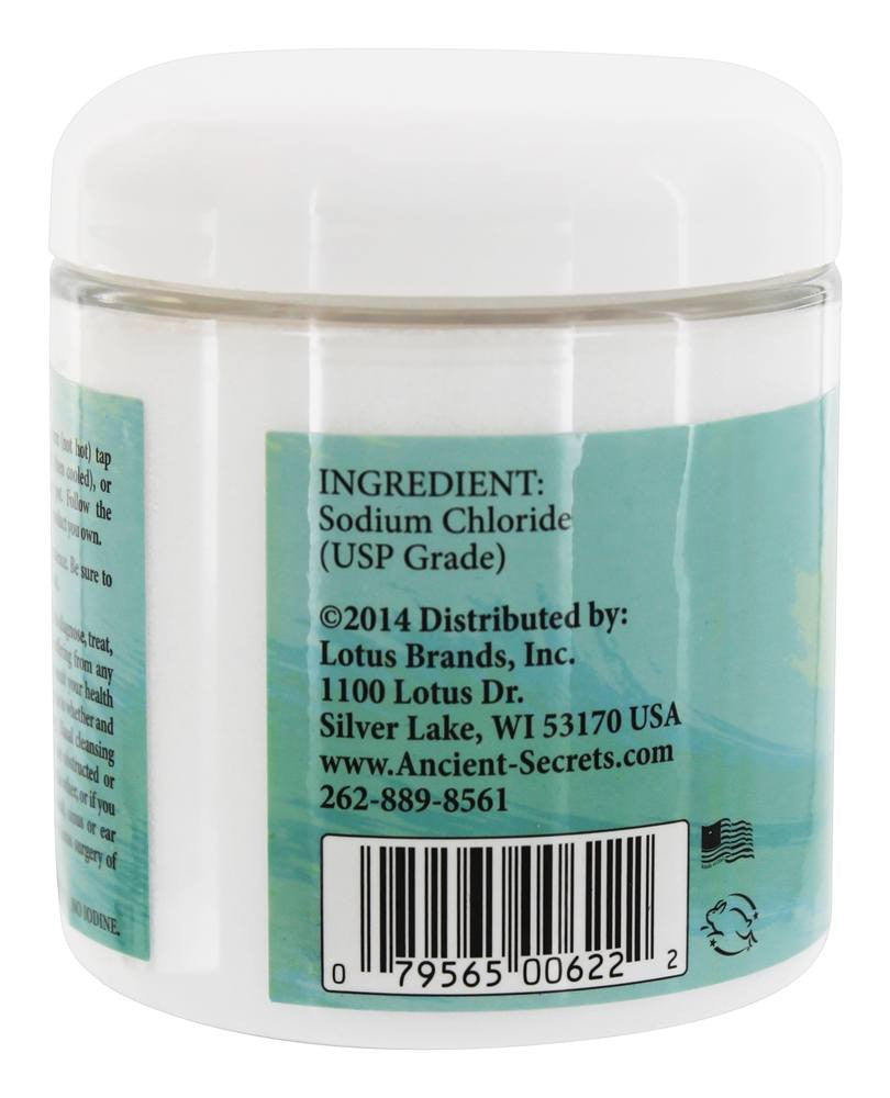 Ancient Secrets Nasal Cleansing Pot Salt (1x10 Oz)-1