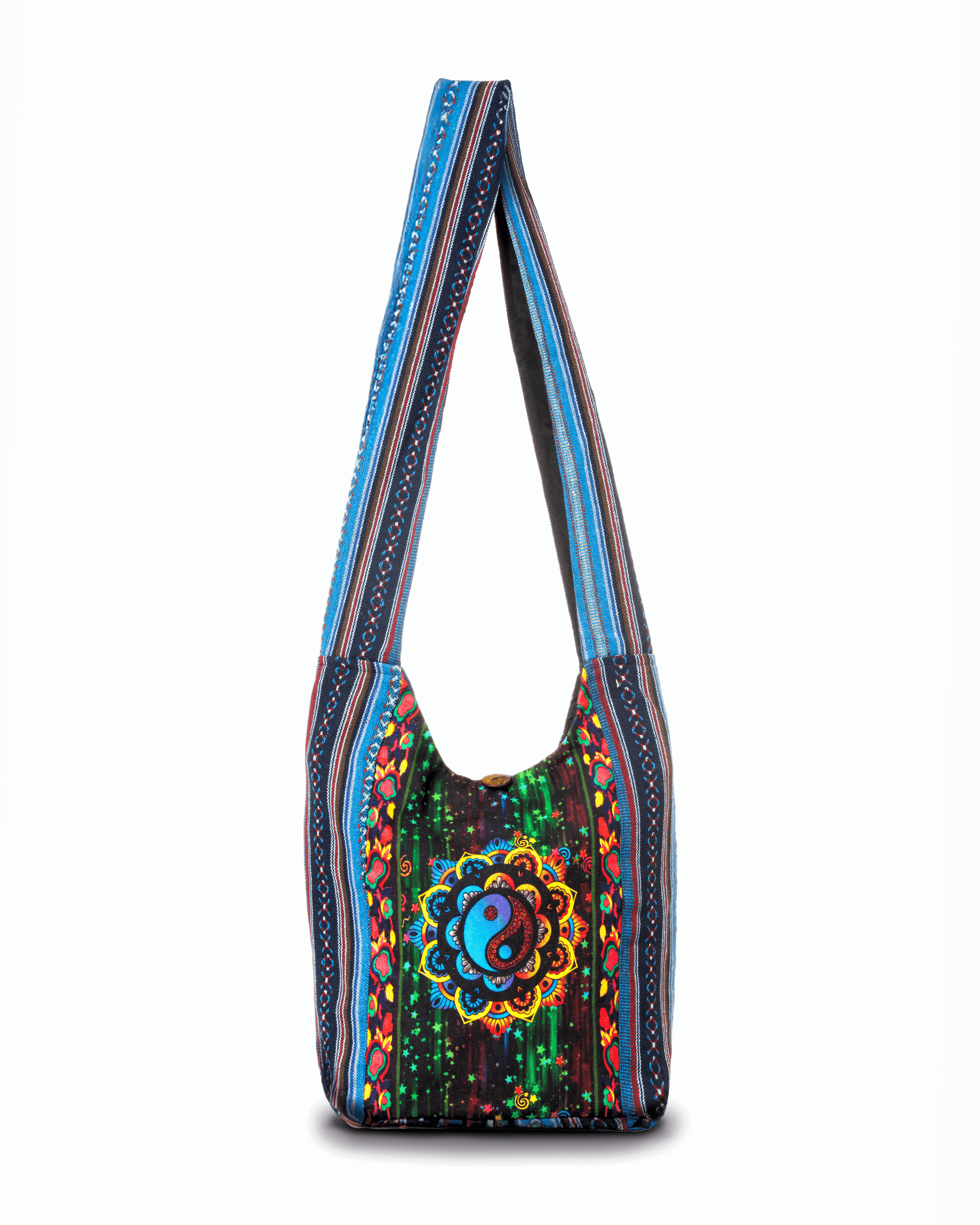 Kathmandu Collection Yin Yang Print Hobo Bag-0