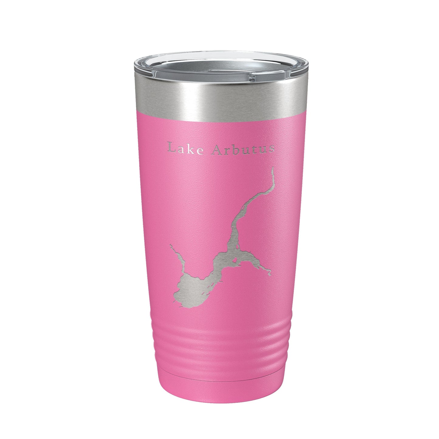 Lake Arbutus Map Tumbler Travel Mug Insulated Laser Engraved Coffee Cup Wisconsin 20 oz-11