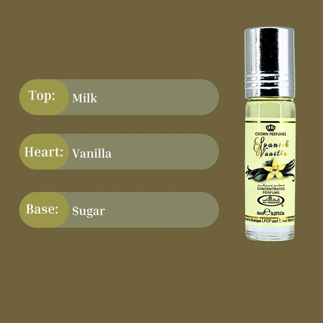 AL REHAB SPANISH VANILLA CPO 6 ML U-2