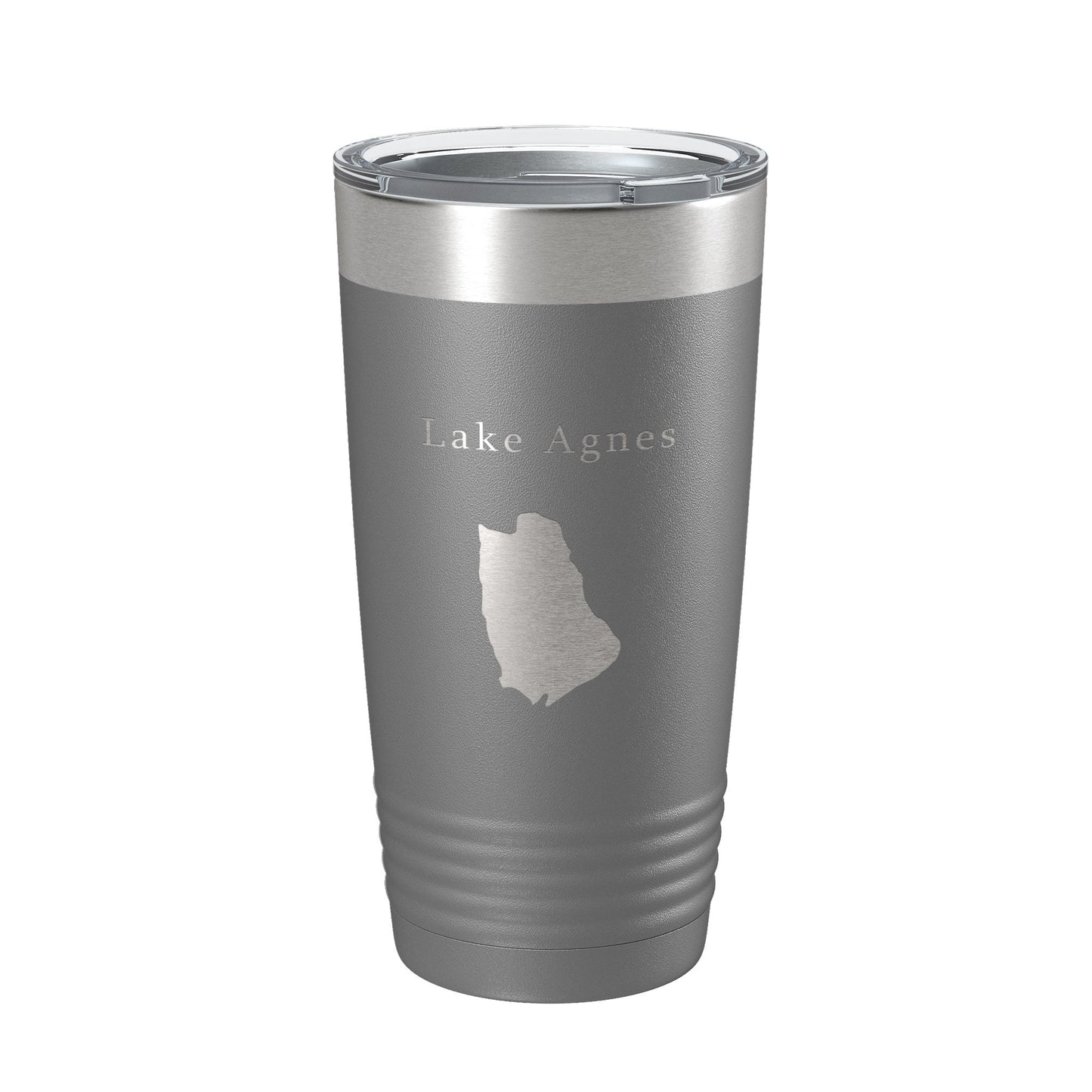 Lake Agnes Map Tumbler Travel Mug Insulated Laser Engraved Coffee Cup Colorado 20 oz-16