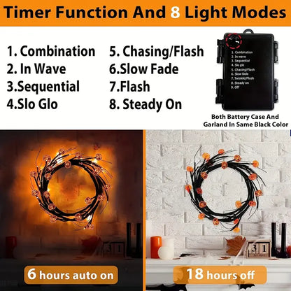 Enchanted Grove Halloween Lights: Willow Whispers-3