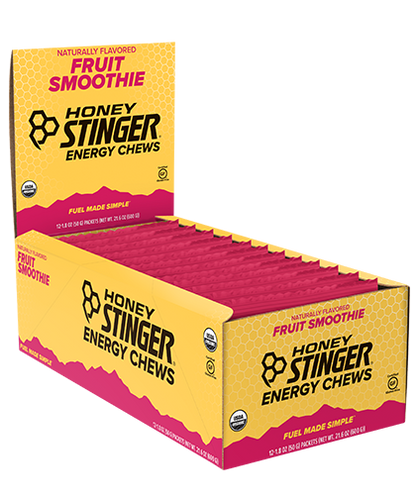 Honey Stinger Organic Fruit Smoothie Chews  (12x1.8 OZ)-1
