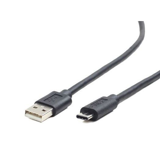 Cablu alimentare si date Gembird, USB 2.0 (T) la USB 2.0 Type-C (T), 3m, Negru, CCP-USB2-AMCM-10 (CCP-USB2-AMCM-10)-0