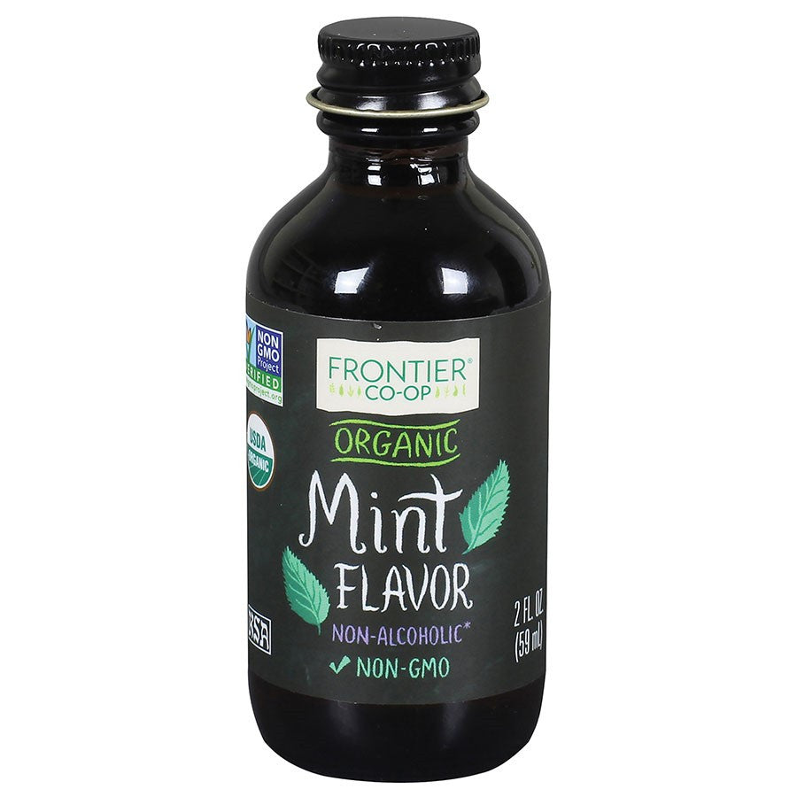 Frontier Herb Mint Flavor A/F Organic (1x2 Oz)-0