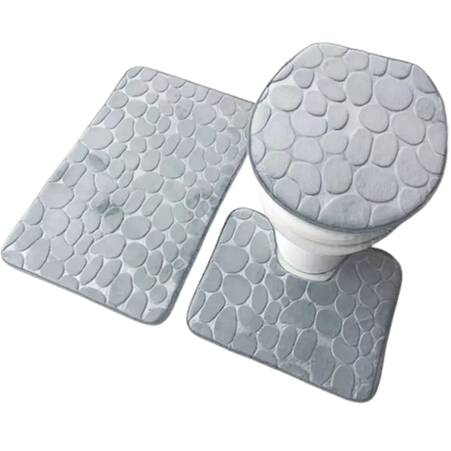 NNETM 3pcs Ultra Soft Bathroom Rugs Bliss-0