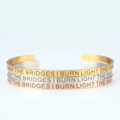 Engraved Bracelet for Women