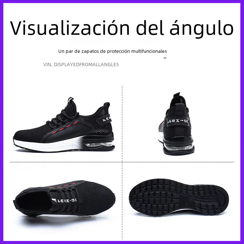 Lightweight Breathable Safety Shoes for Men