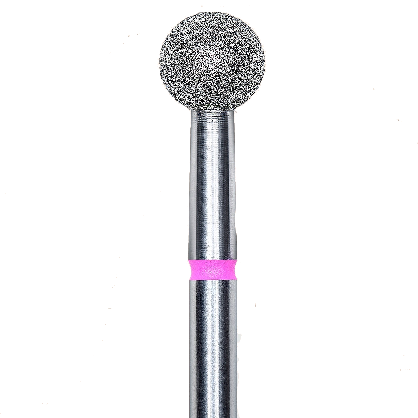 DIAMOND NAIL DRILL BIT, "BALL", RED, HEAD DIAMETER 5MM (FA01R050) - STALEKS™-1