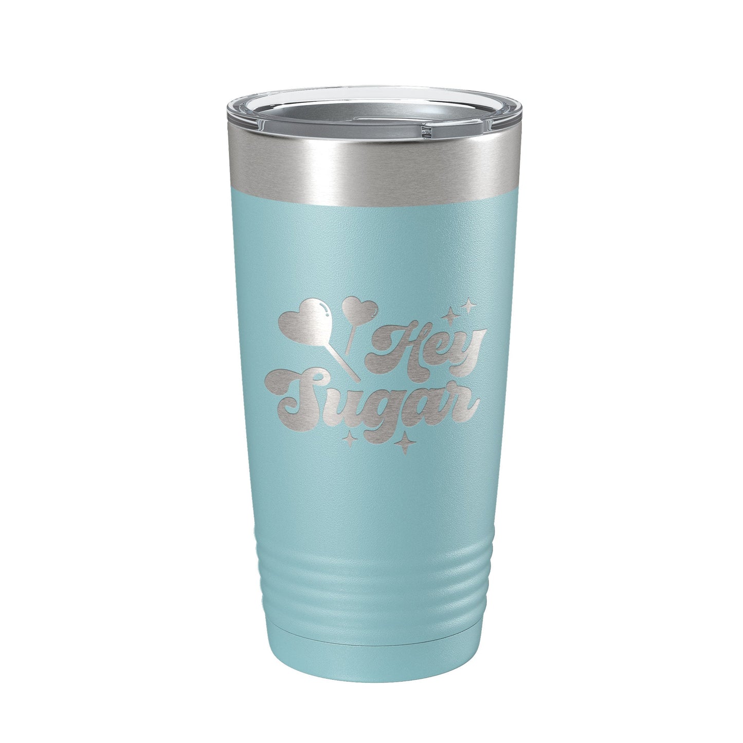 Hey Sugar Tumbler Valentine's Day Gift Travel Mug Insulated Laser Engraved Coffee Cup Retro 20 oz-13