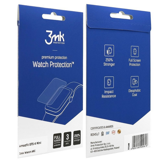 3MK Folia ochronna 3MK ARC Watch Amazfit GTS 4 Mini (5903108494816)-0