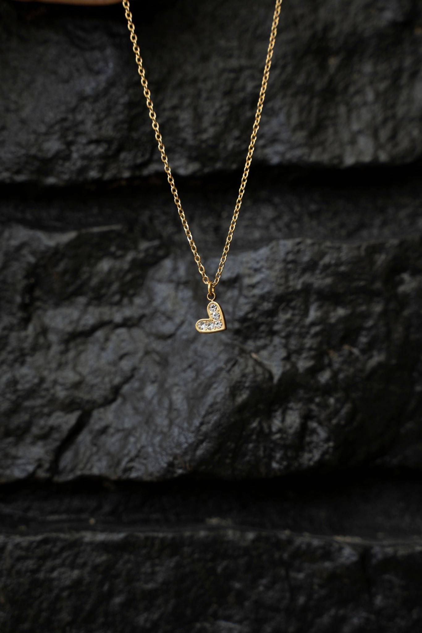 ABIHA Heart Necklace - Kids Size-1