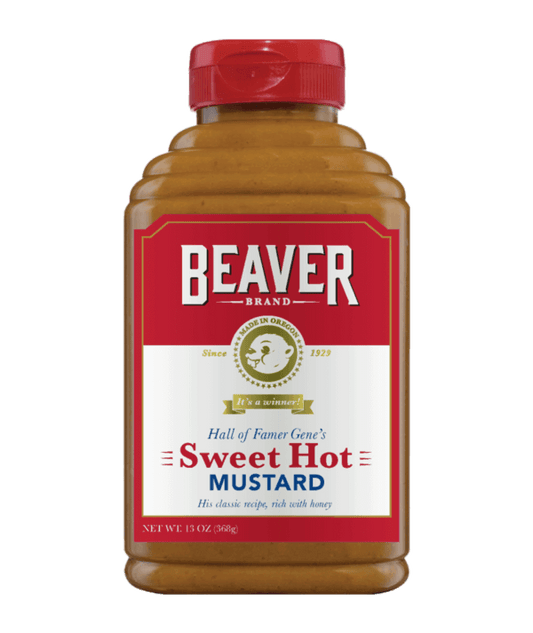 Beaver Sweet Hot Mustard (6x13Oz)-0