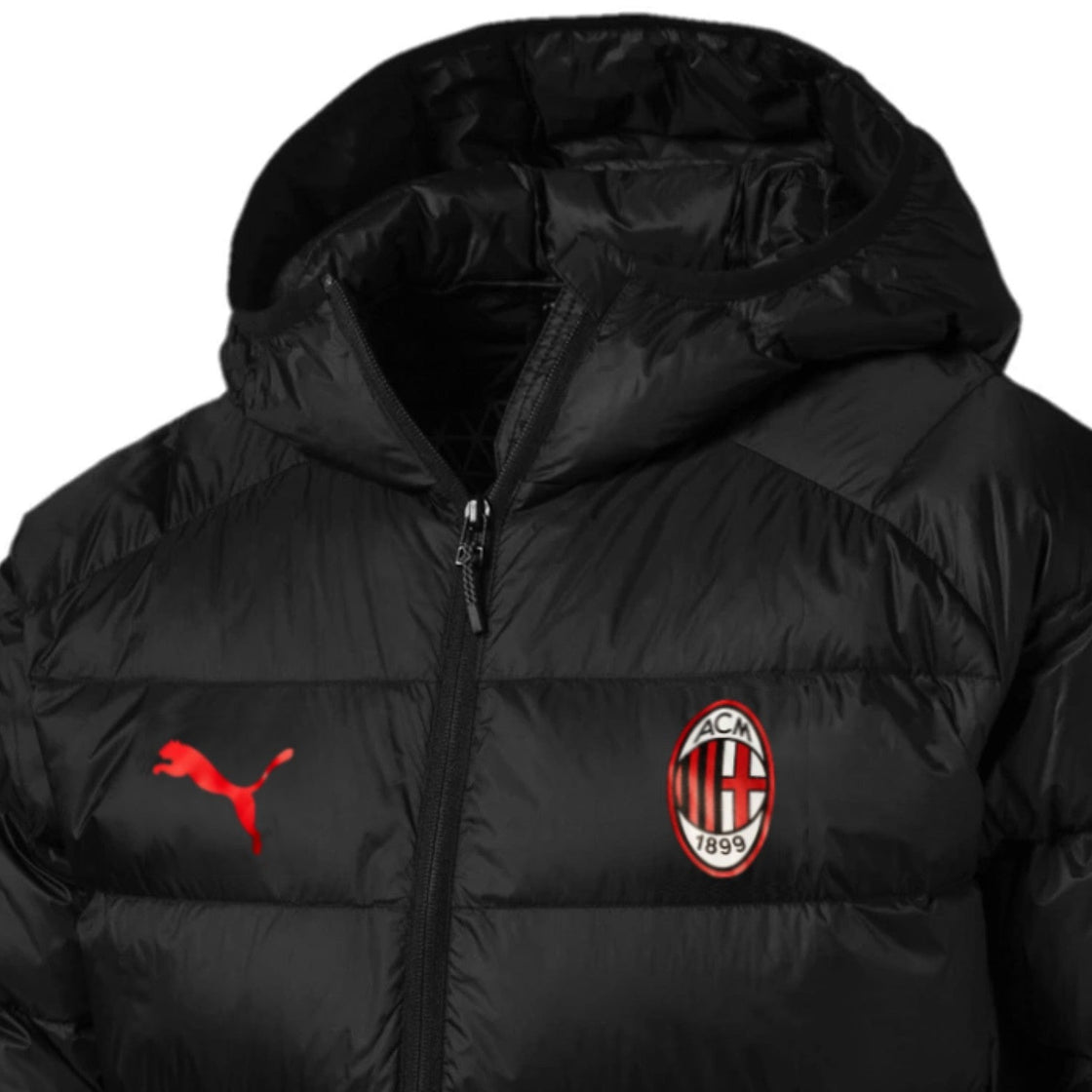 AC Milan soccer Casual padded bomber jacket 2019/21 - Puma-2