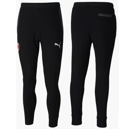 AC Milan black Casual presentation Soccer tracksuit 2020/21 - Puma-3