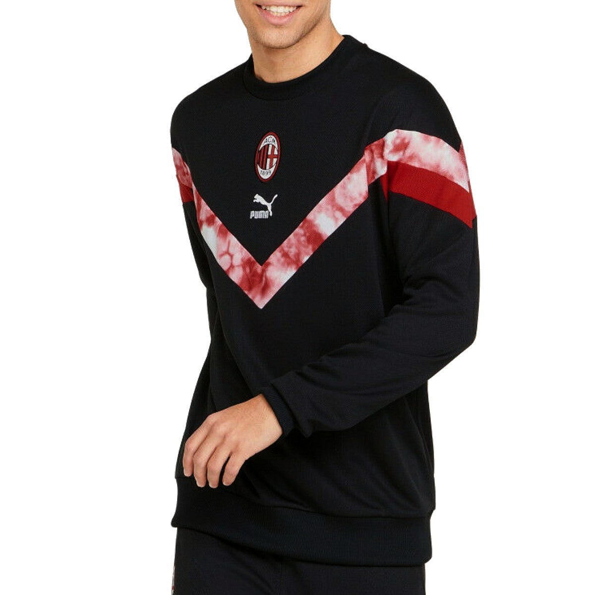 AC Milan Iconic Fans presentation Crew sweat tracksuit 2022 - Puma-4
