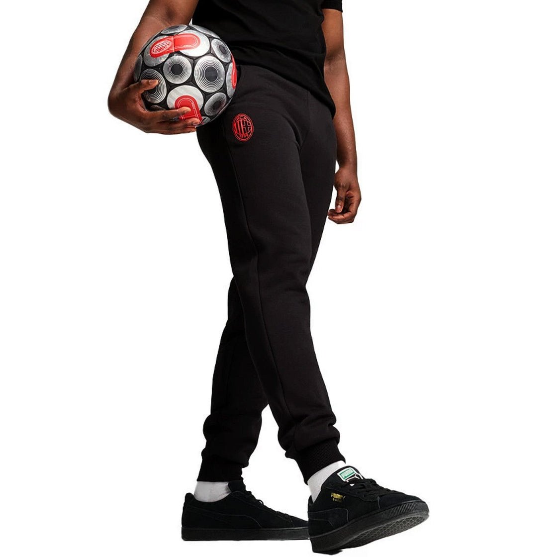 AC Milan Casual Fans hooded presentation tracksuit 2024/25 black - Puma-2