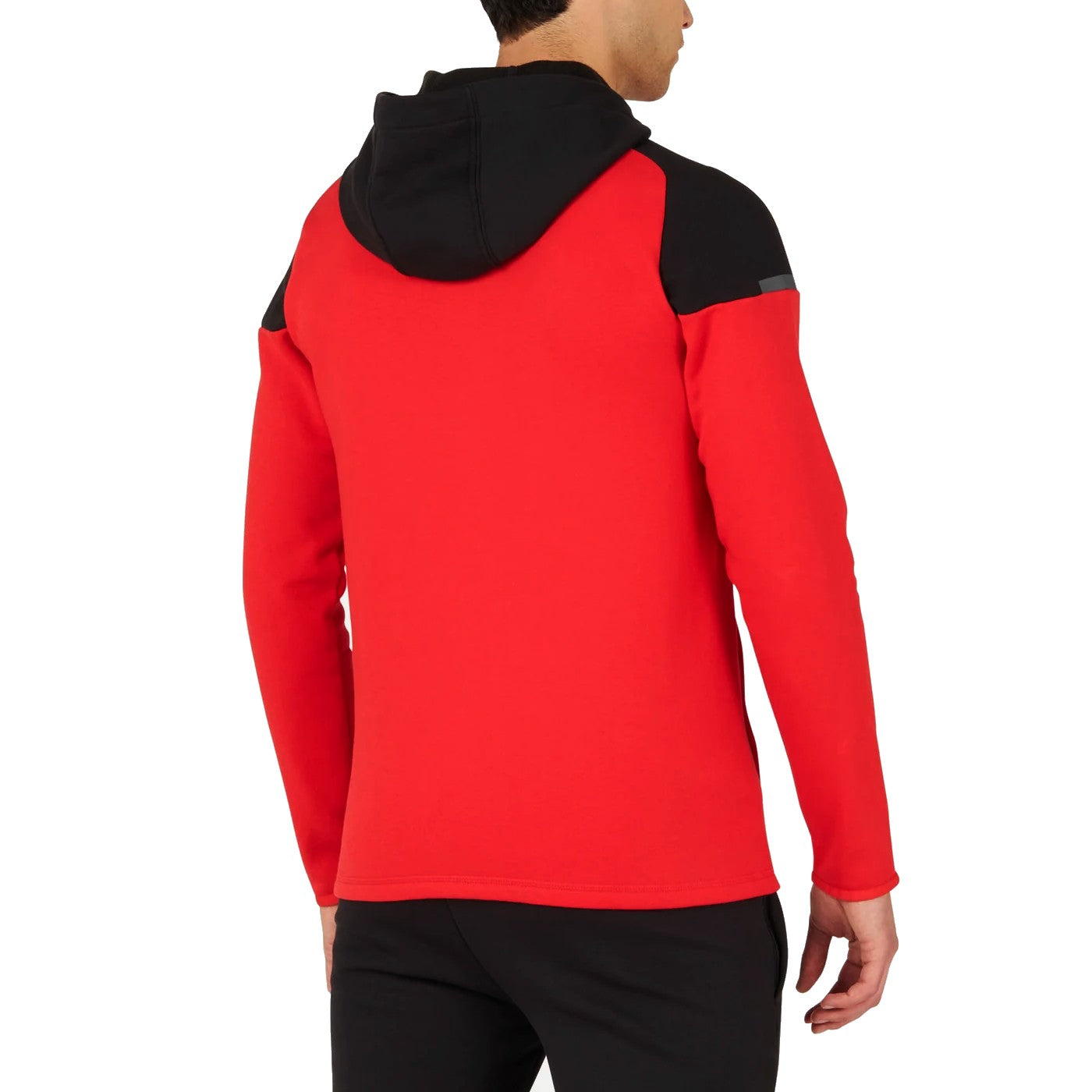 AC Milan Casual hooded presentation tracksuit 2023/24 red/black - Puma-1